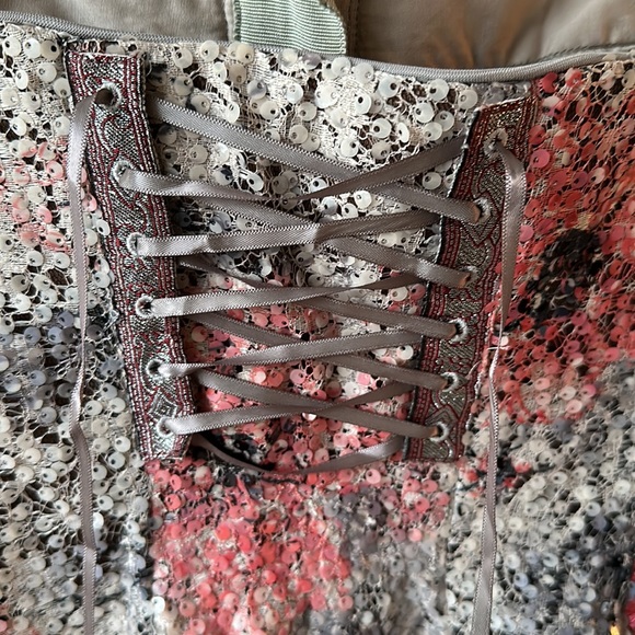 Byron Lars bustier top size 8 - Picture 6 of 8